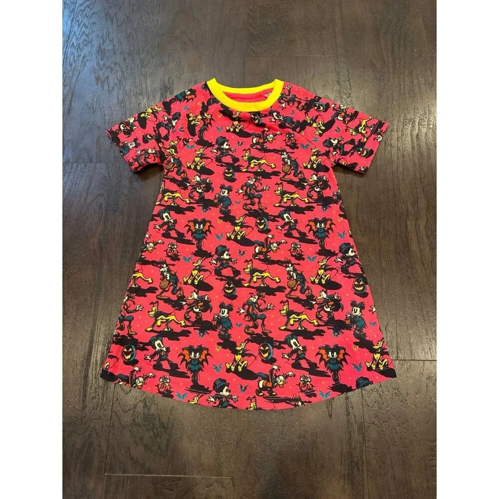 Disney Store Mickey‎ Mouse And Friends Halloween Nightshirt Girls #36